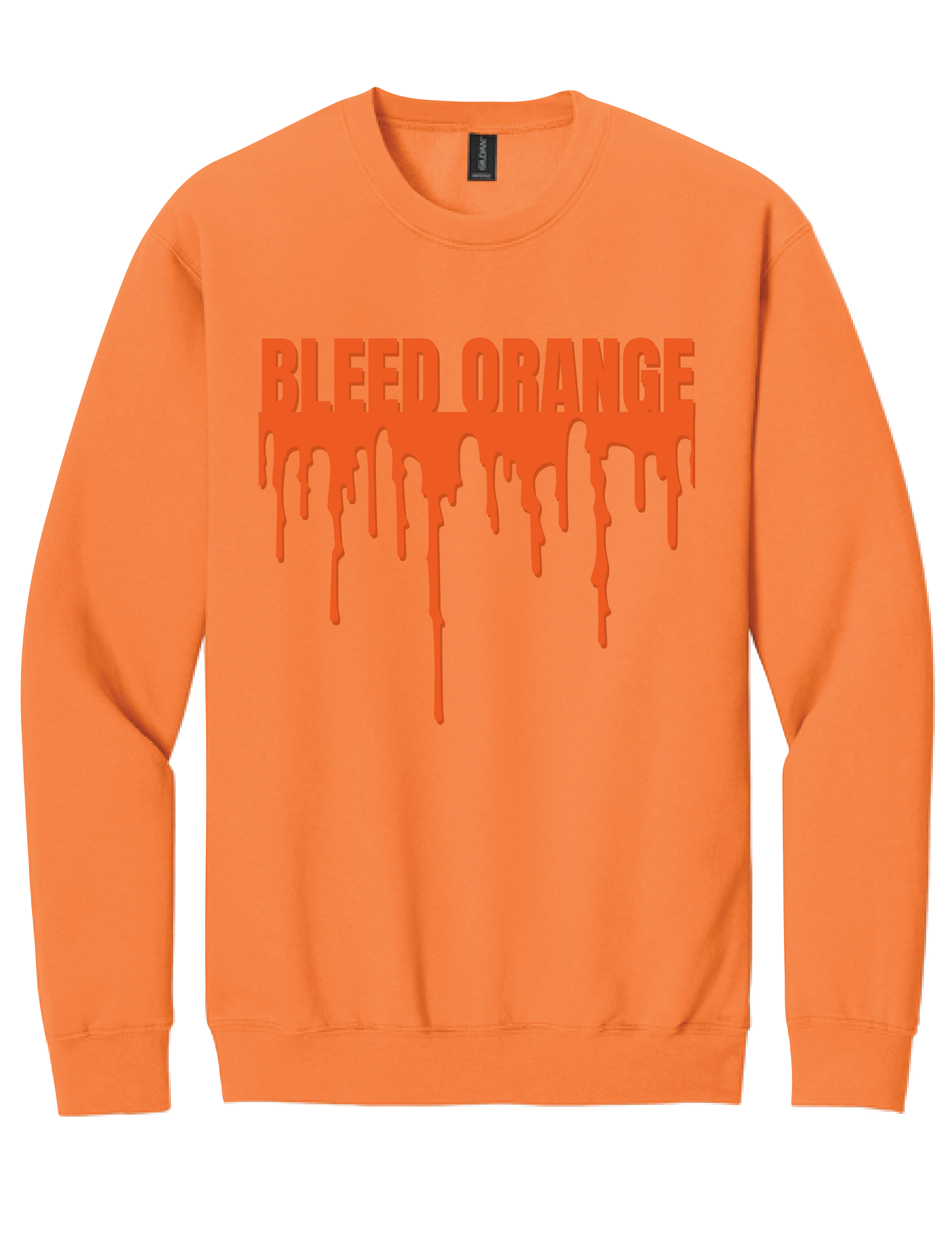"Bleed Orange" Crewneck