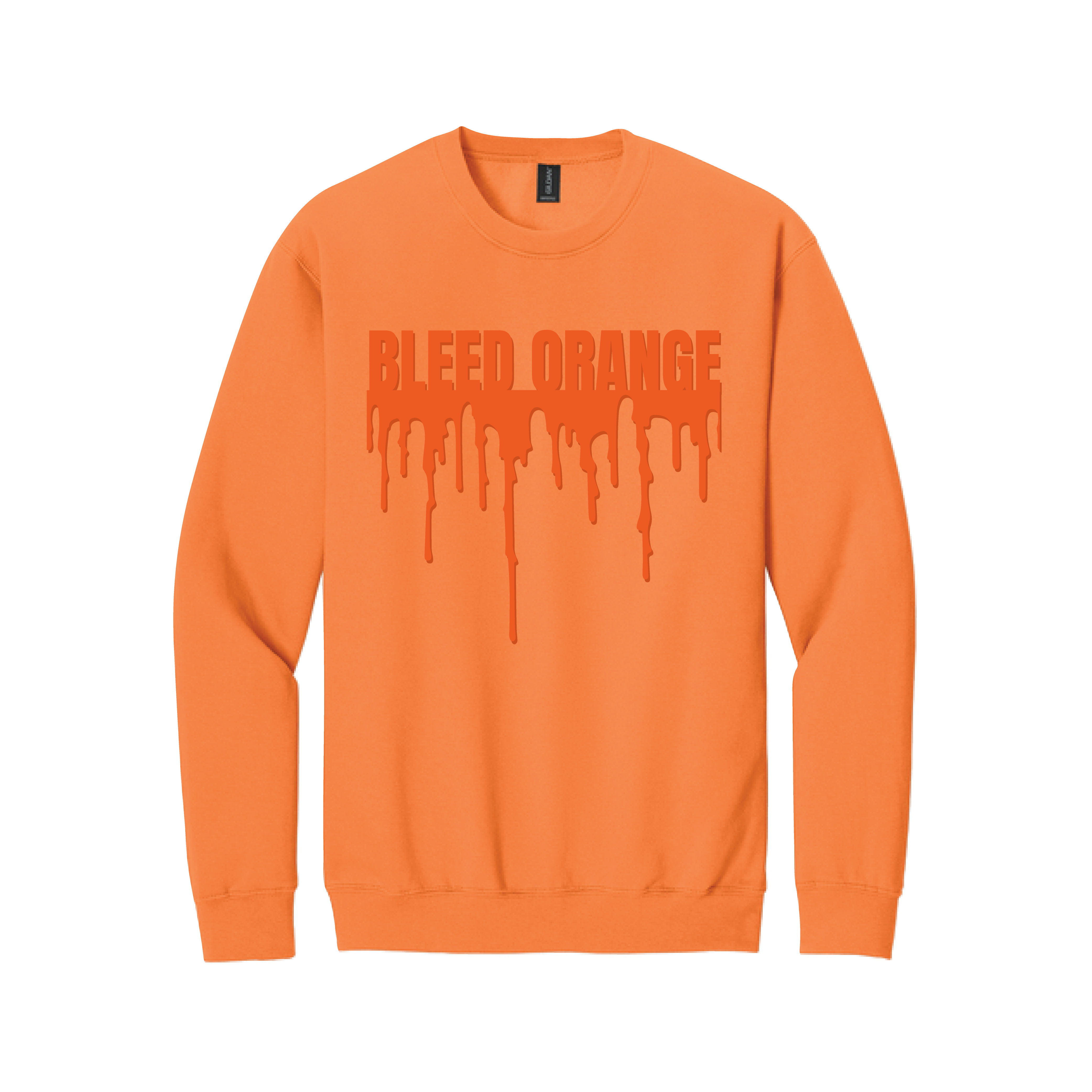 "Bleed Orange" Crewneck