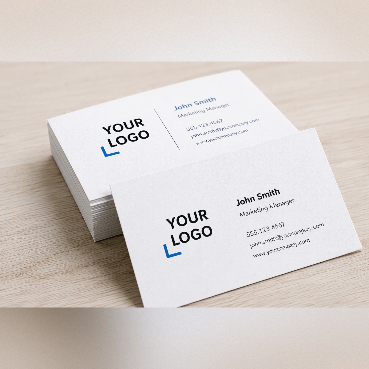 Business Cards 100# Linen Cover