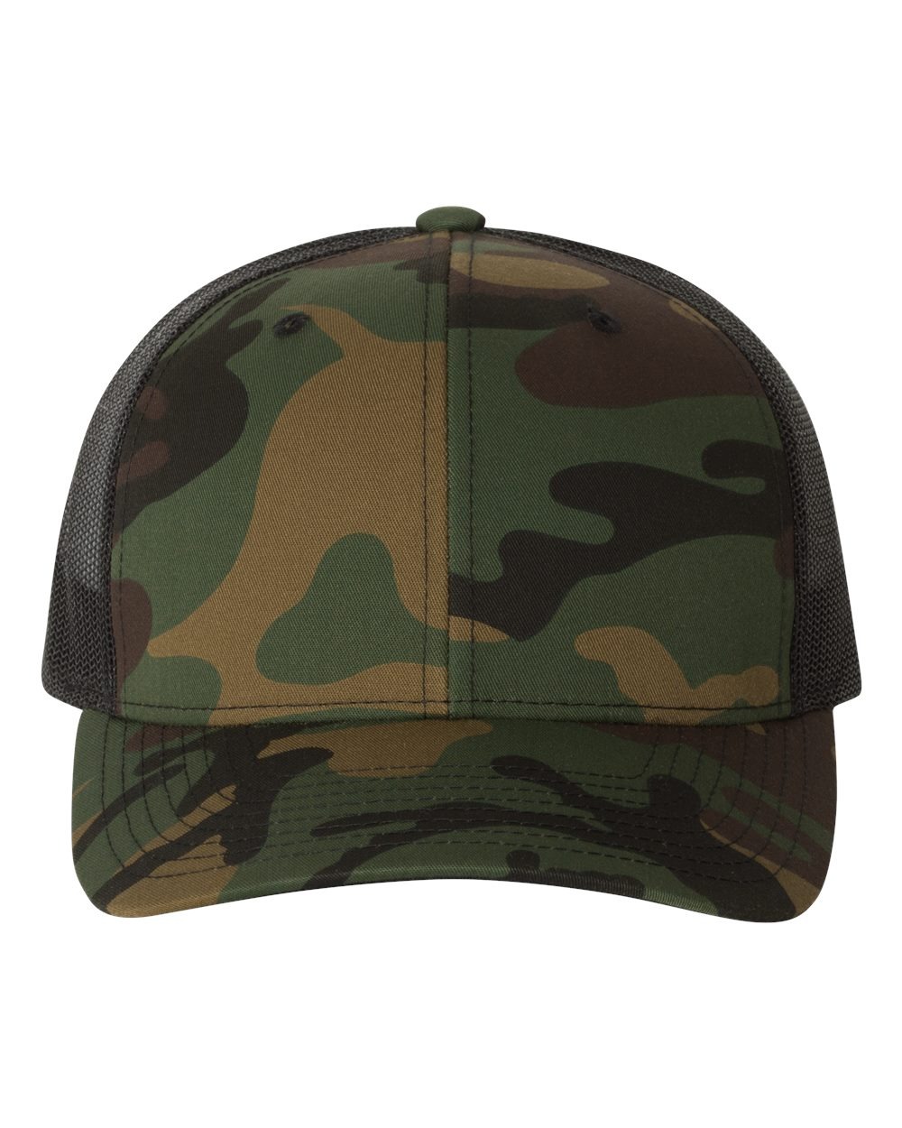Green Camo Black