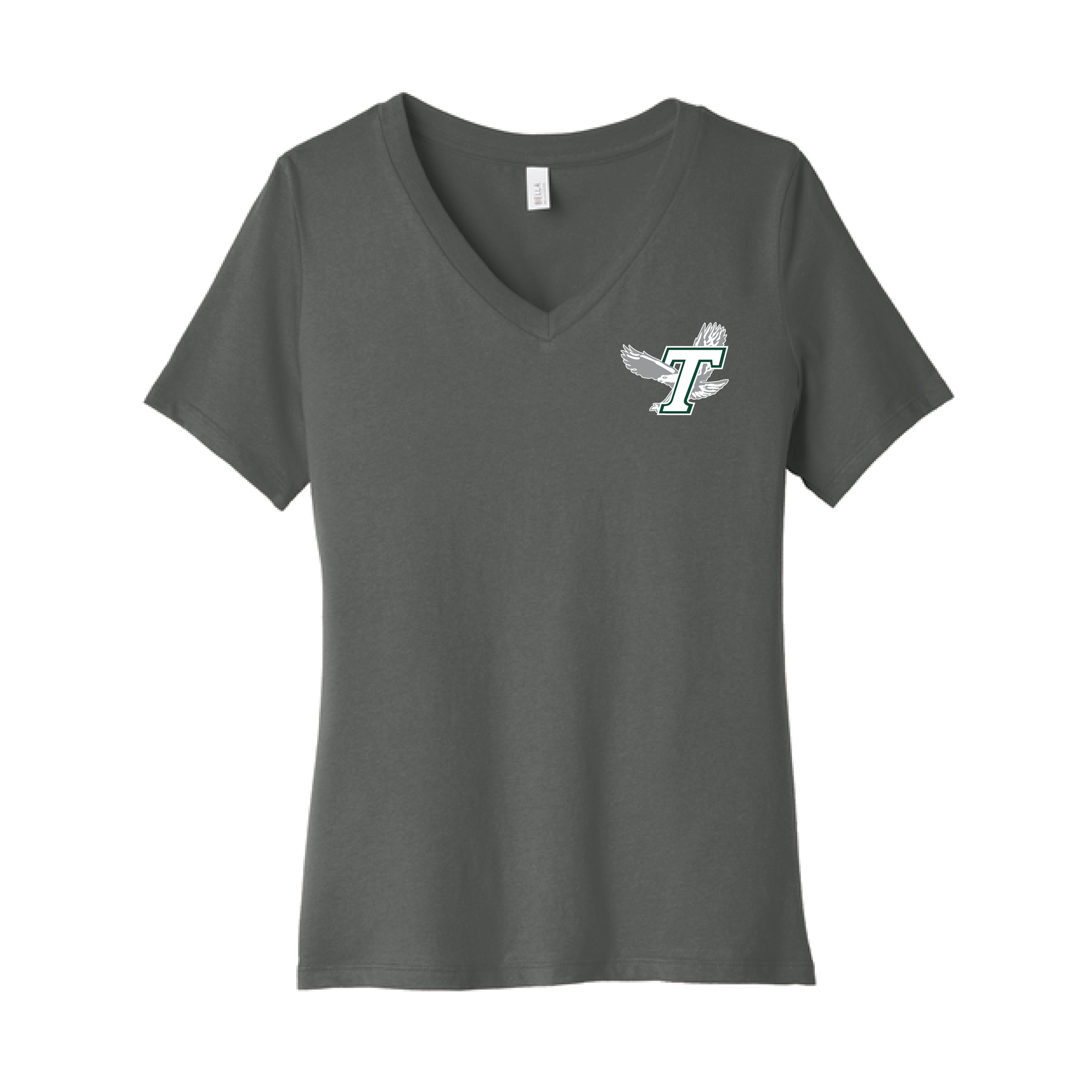 "T" Ladies V-Neck Tee 2