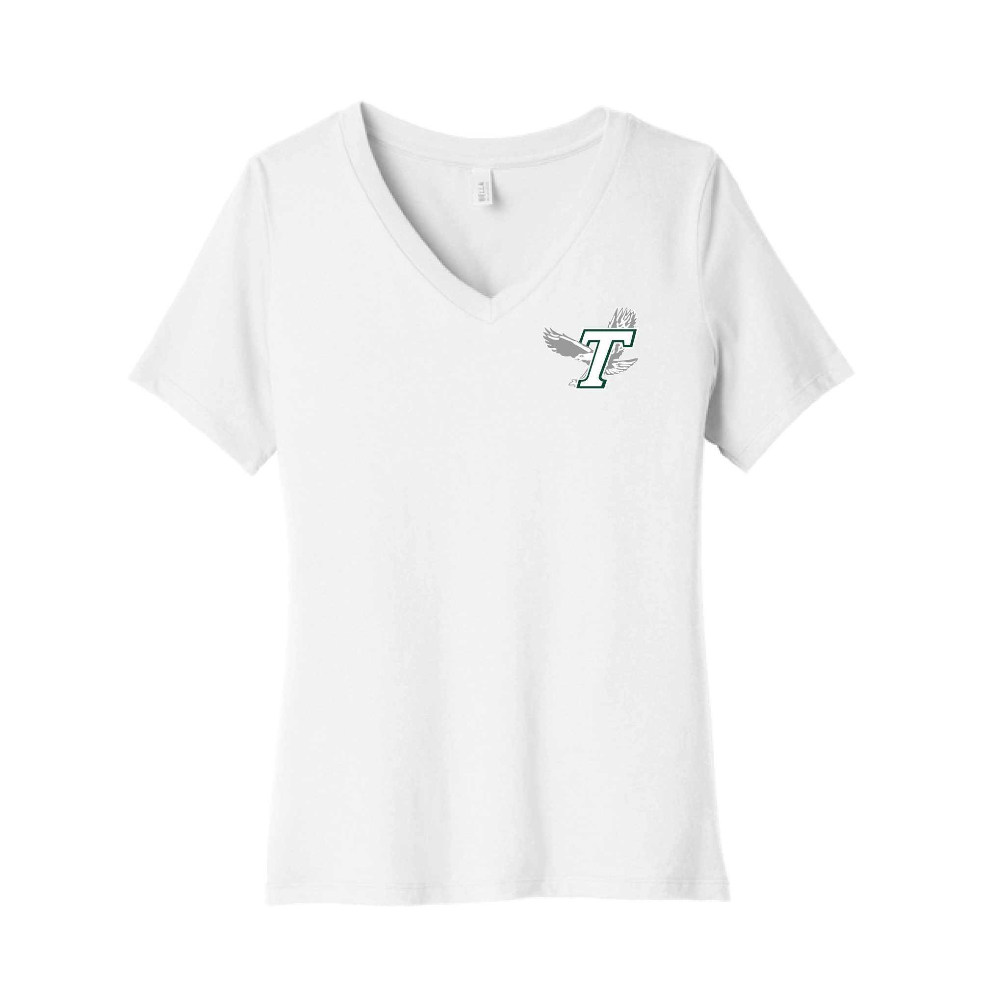 "T" Ladies V-Neck Tee 3