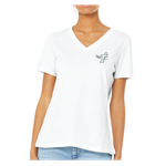 "T" Ladies V-Neck Tee 1