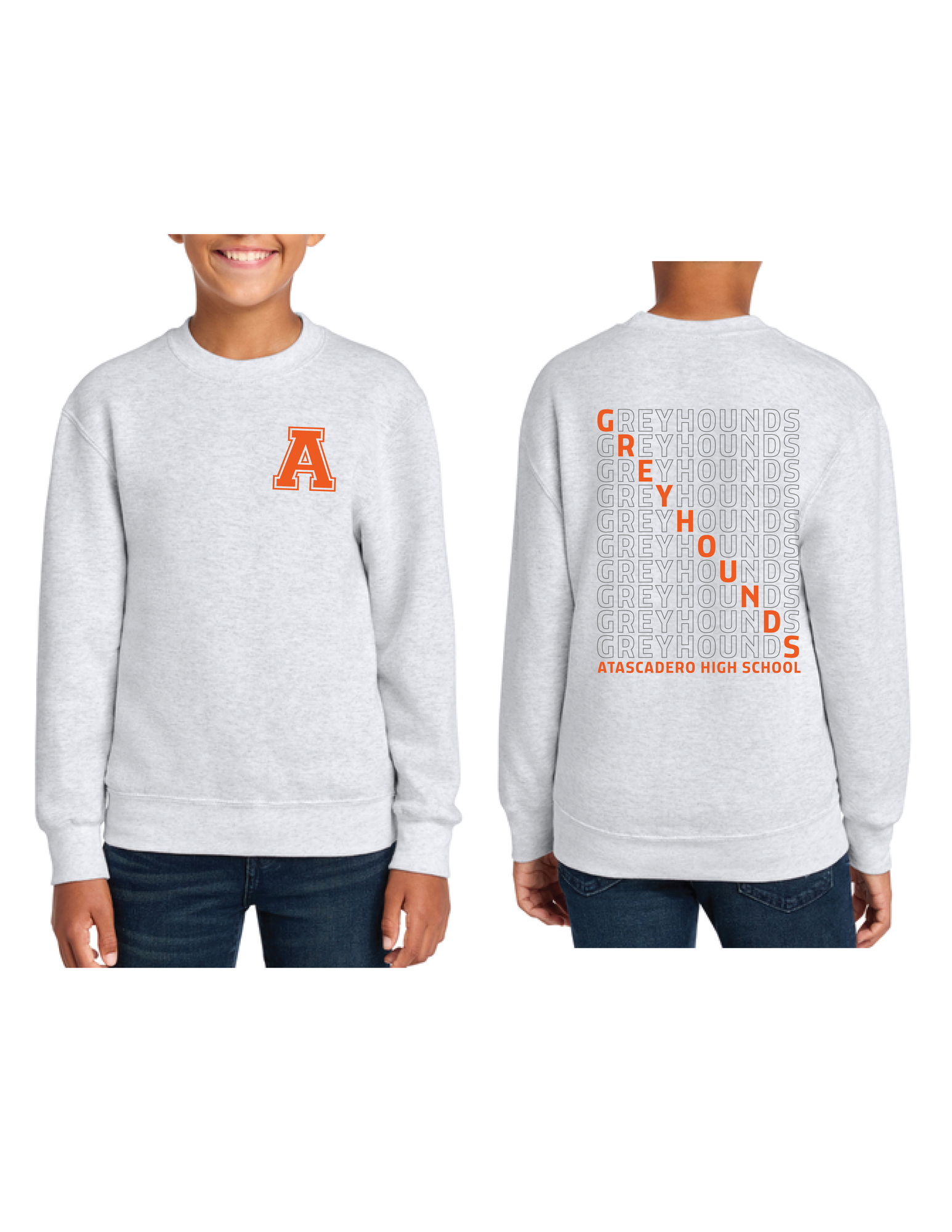 Youth "Crossword" Crewneck 1
