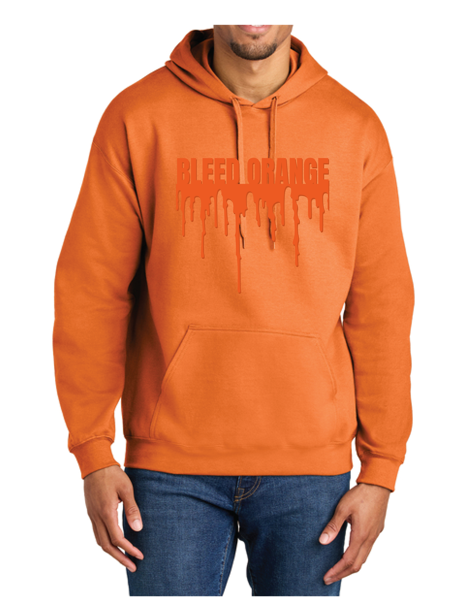 "Bleed Orange" Hoodie 2