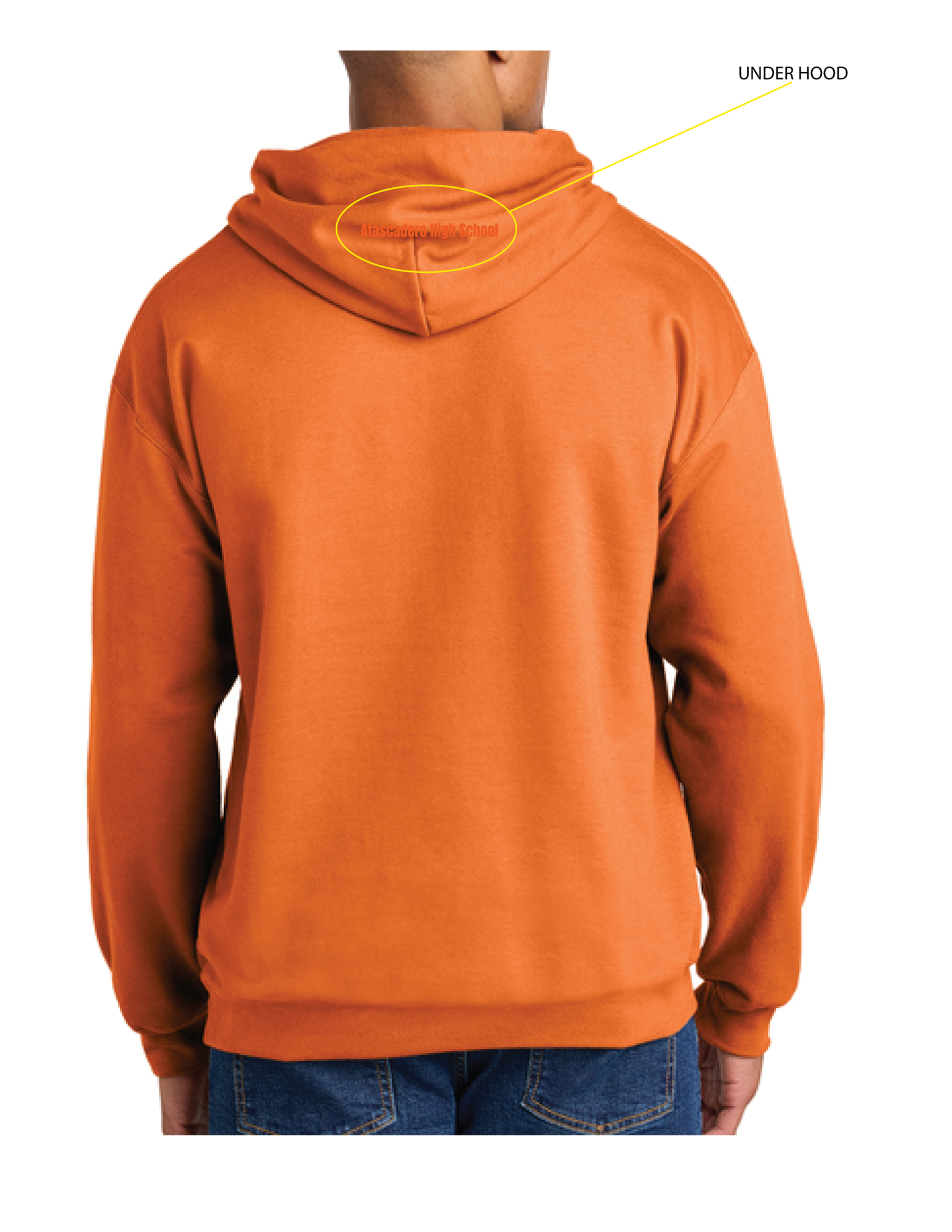 "Bleed Orange" Hoodie 3