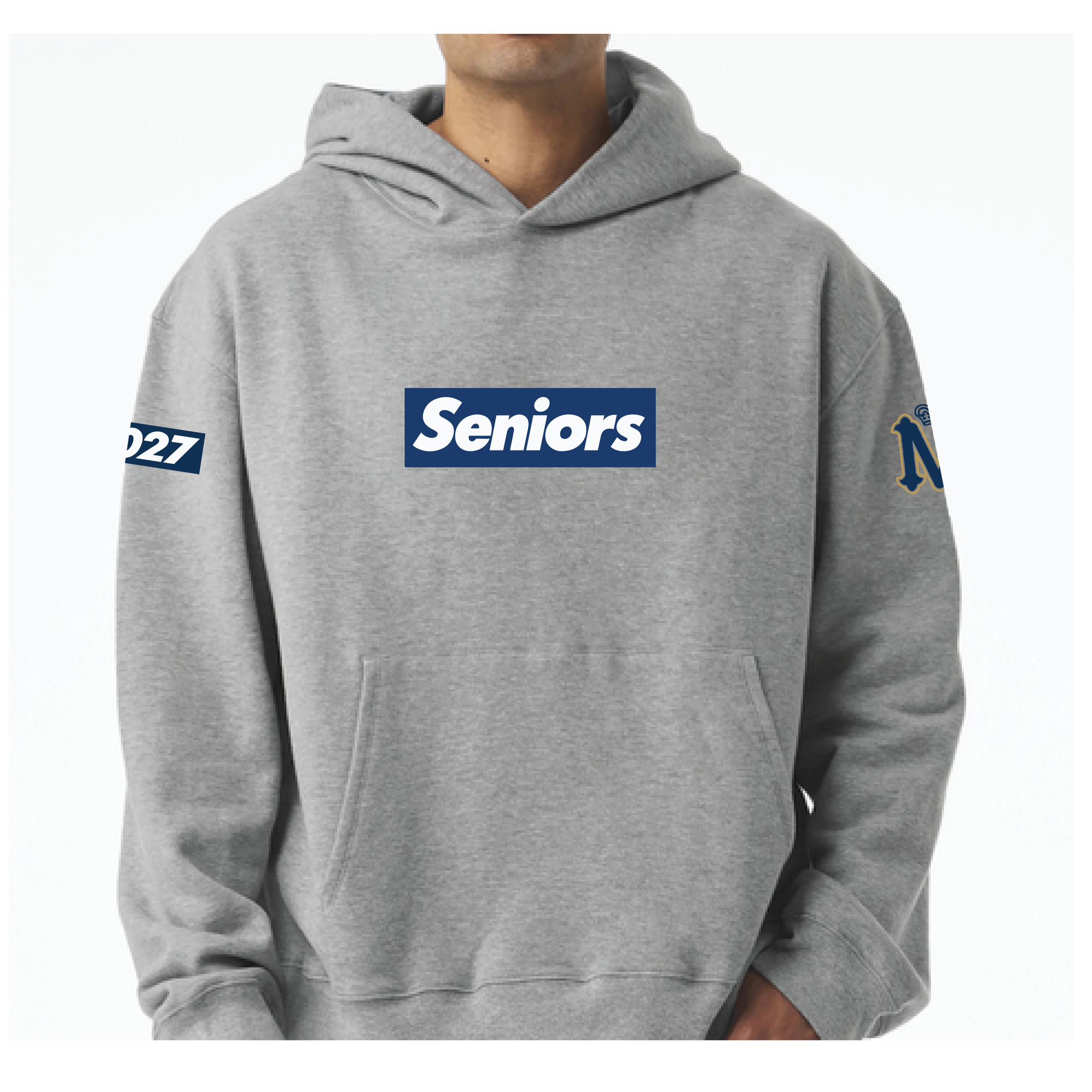 Senior Hoodie *Grey* 1