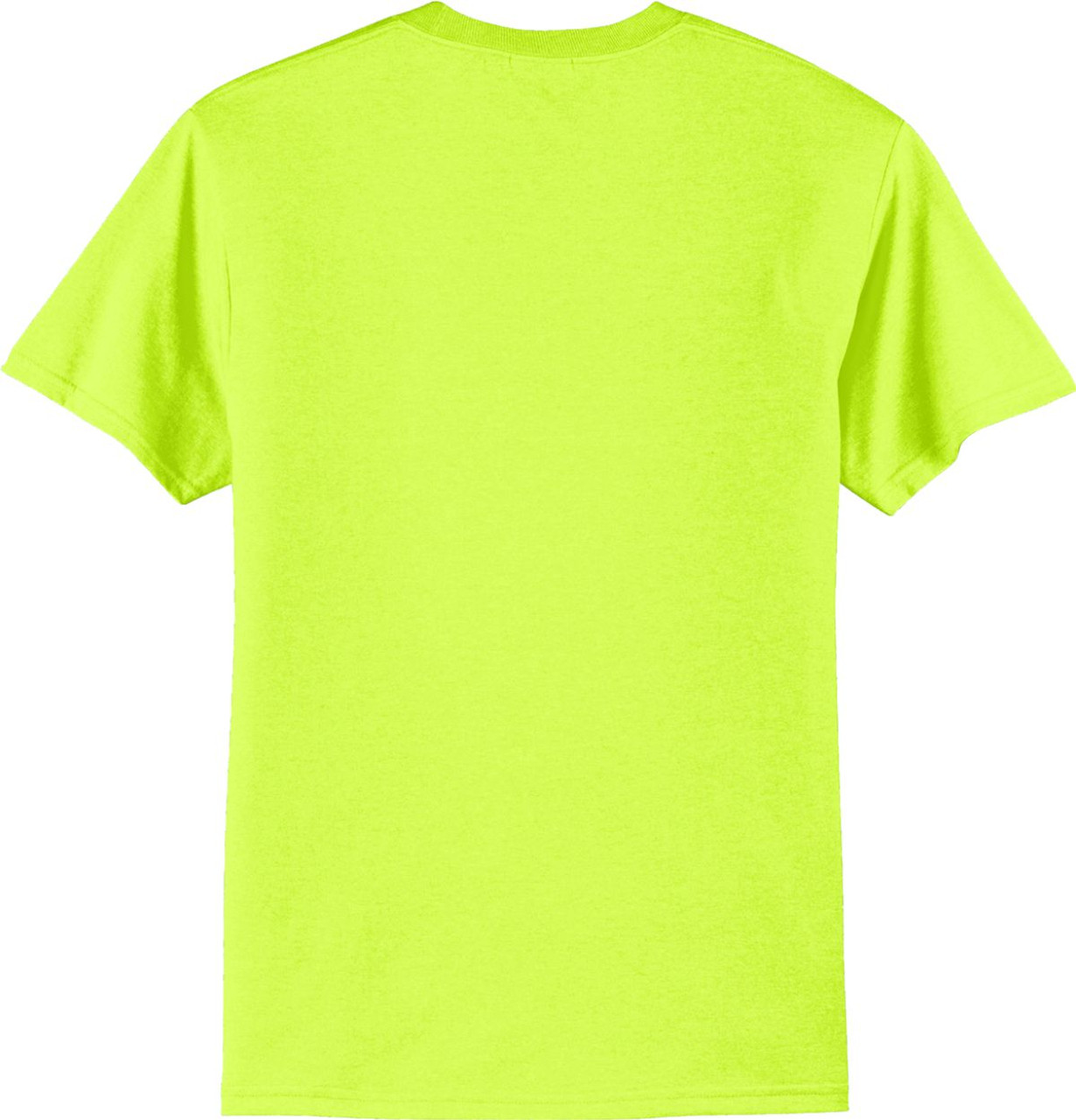 Safety Green SS Work Tee 2
