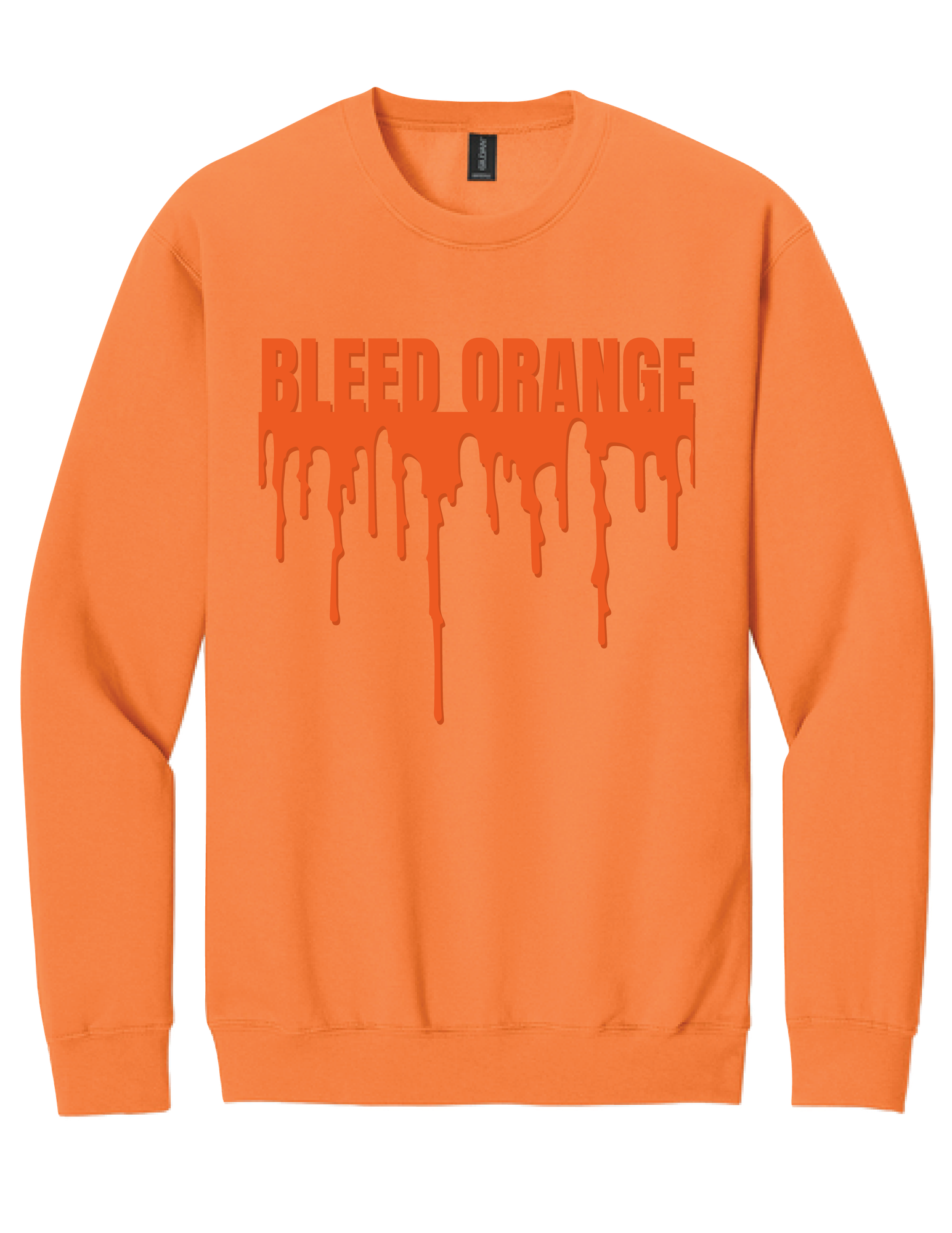 "Bleed Orange" Crewneck 2