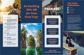 Travel Brochure Back