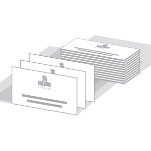 Raghaus Every Day Business Cards, Hudson Valley, New York