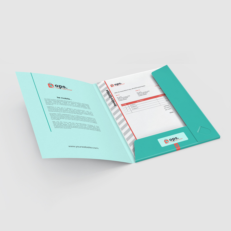 2-Pocket Standard Mini Folder