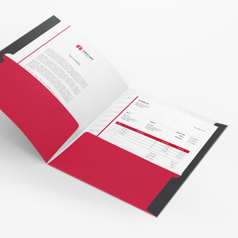 Mini Presentation Folders