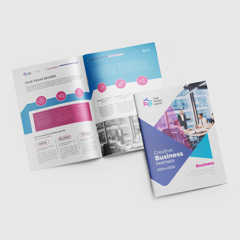 Saddle Stitched Booklets