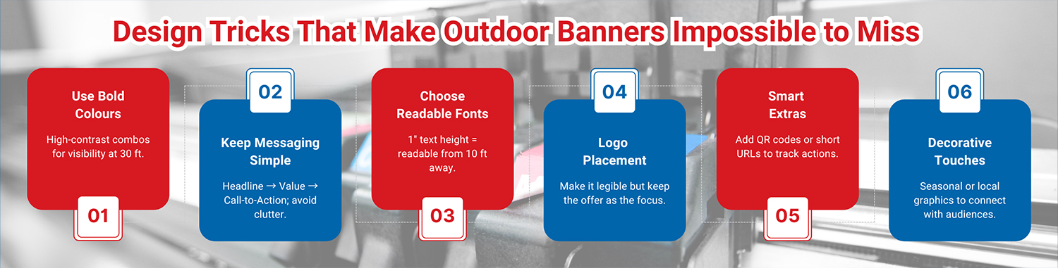 Design Tricks That Make Outdoor Banners Impossible to Miss