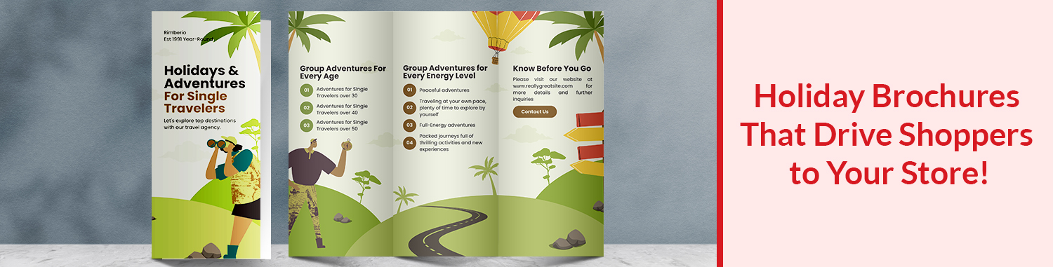 Holiday Brochures That Drive Shoppers to Your Store!