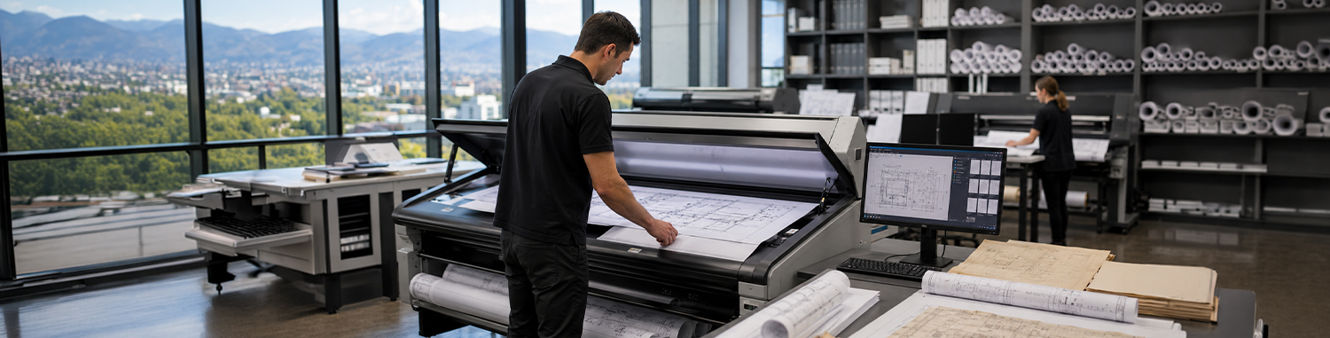 Large Format Scanning Services: Turning Paper into Digital Files