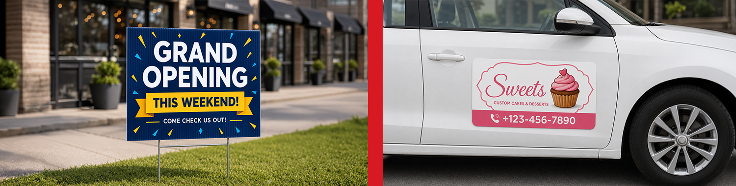 Why Businesses Across British Columbia Choose Rapid Printing for Outdoor Signage