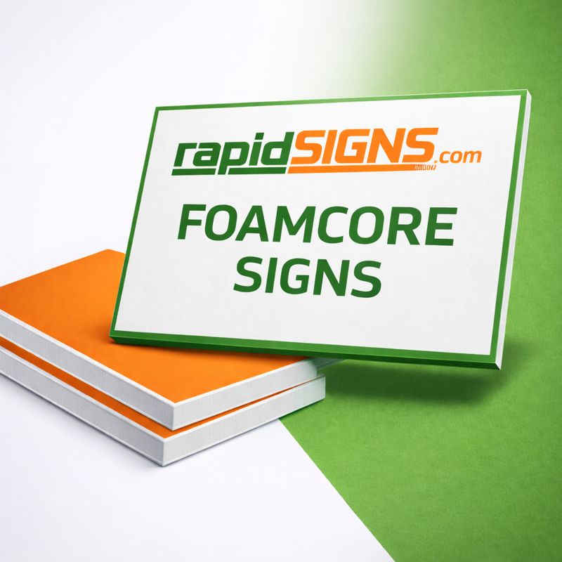 Foam Core Signs Category
