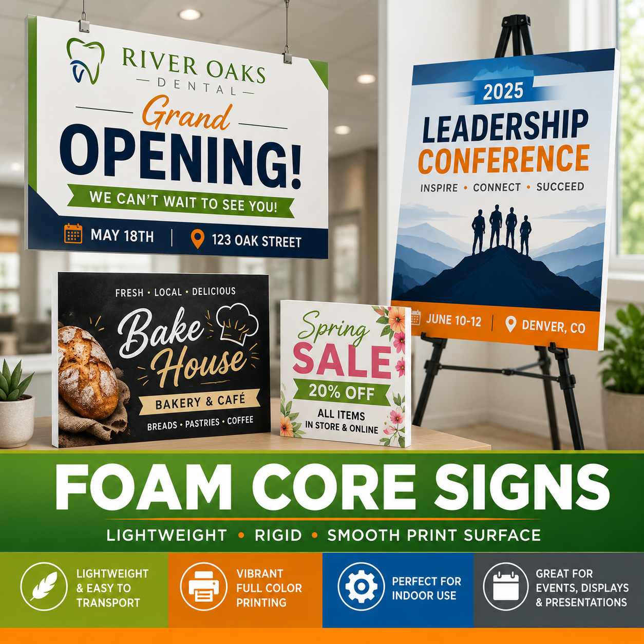 Foam Core Signs Category