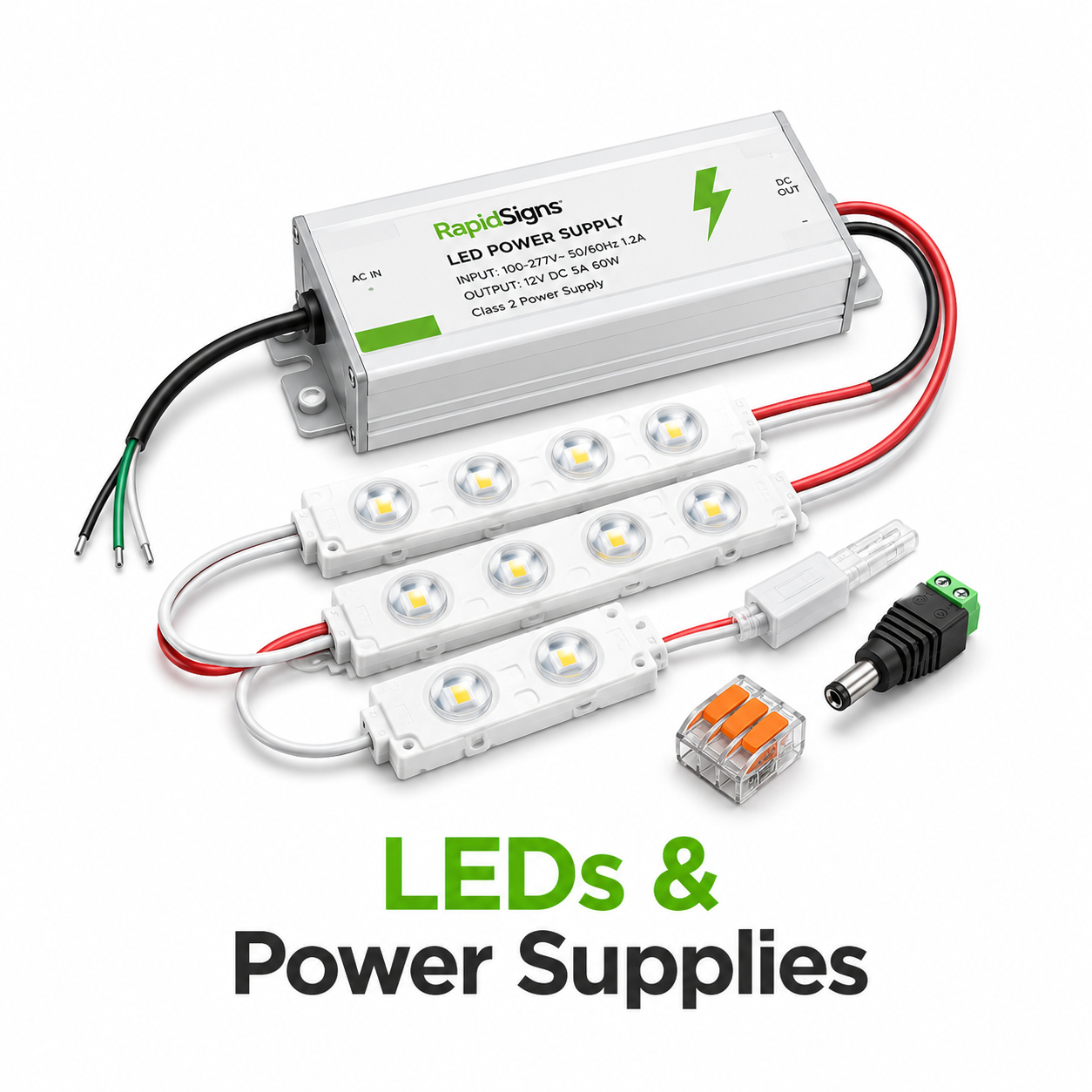 LED's & Power Supplies