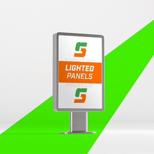 Category Lighted Sign Panels