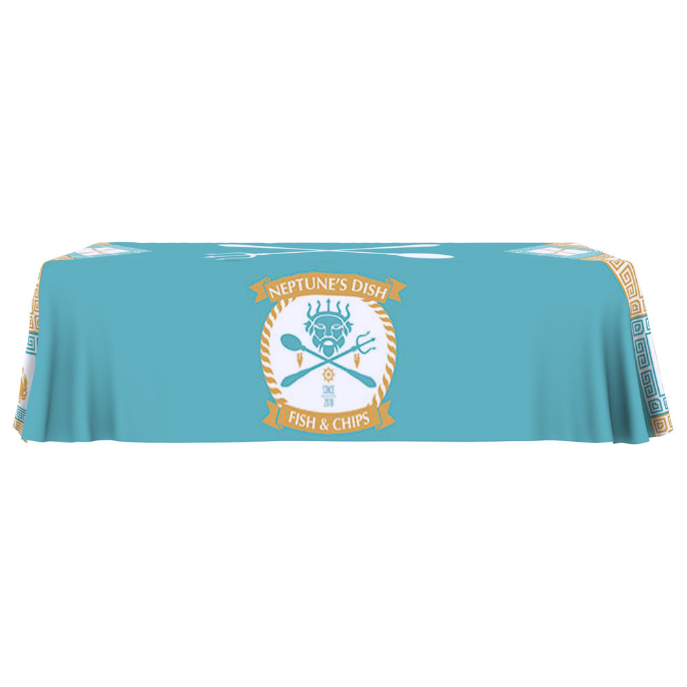 ONE CHOICE® 8 ft. 4-Sided Regular Table Throw