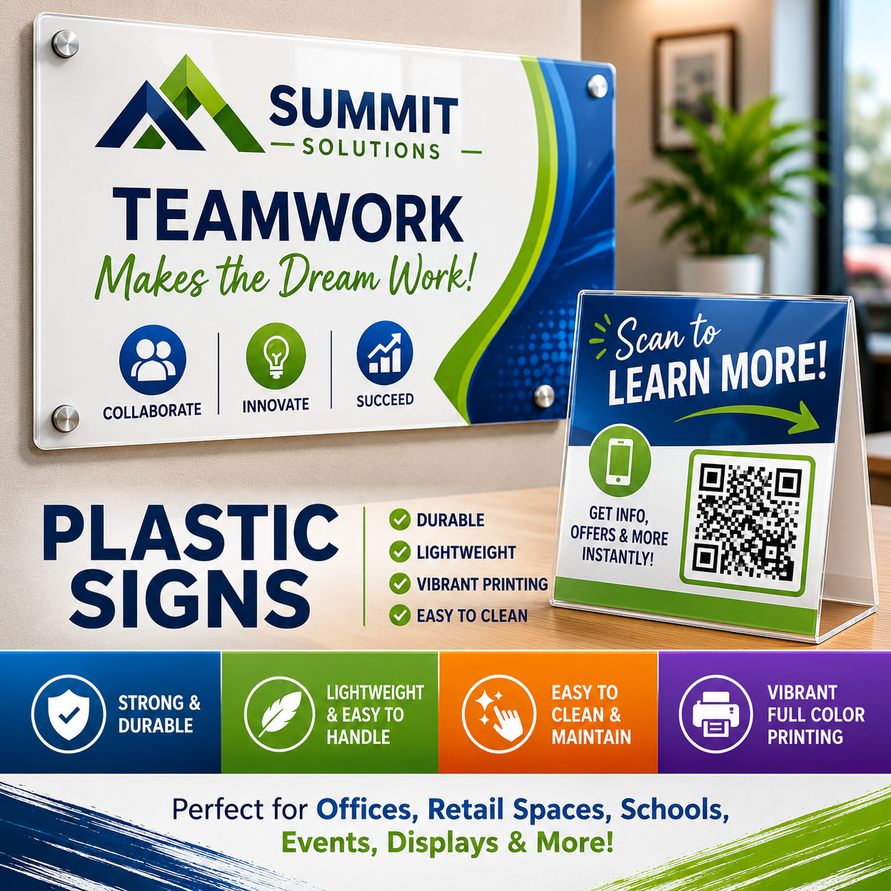 Plastic Signs