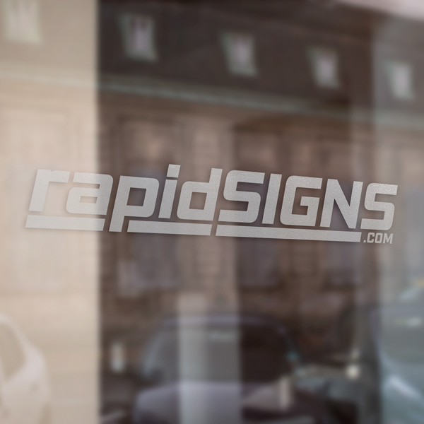 Etched Glass Vinyl Graphics