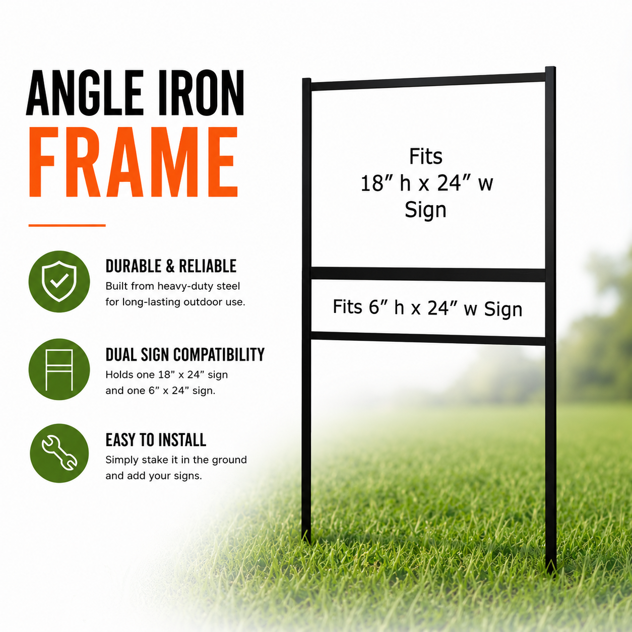Angle Iron Frame 18x24
