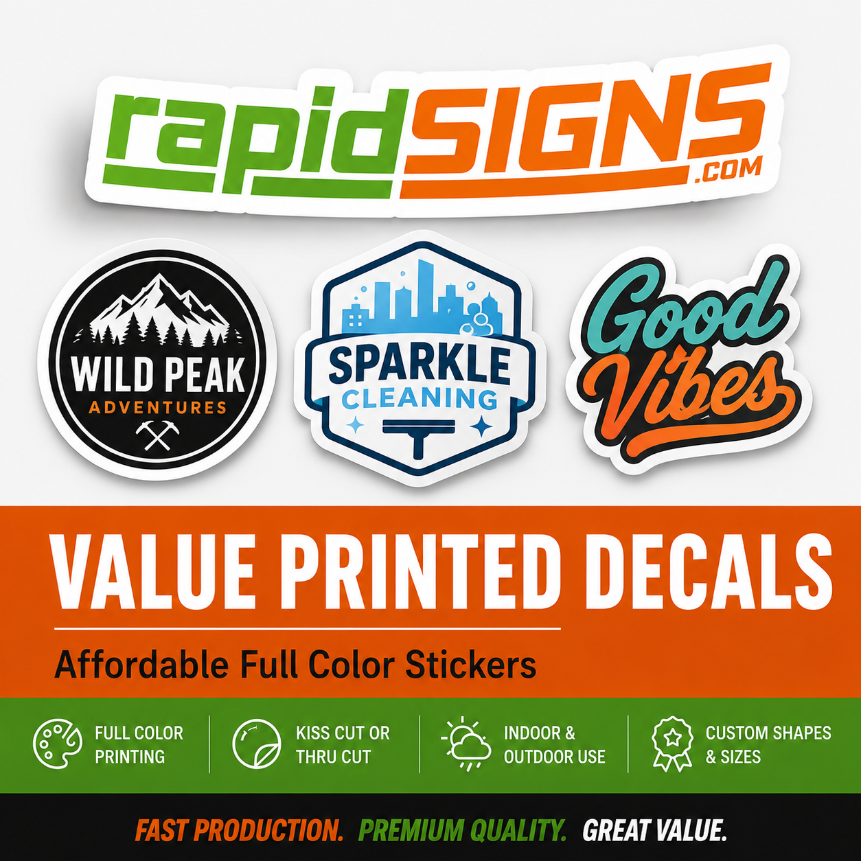 Value Printed Decals