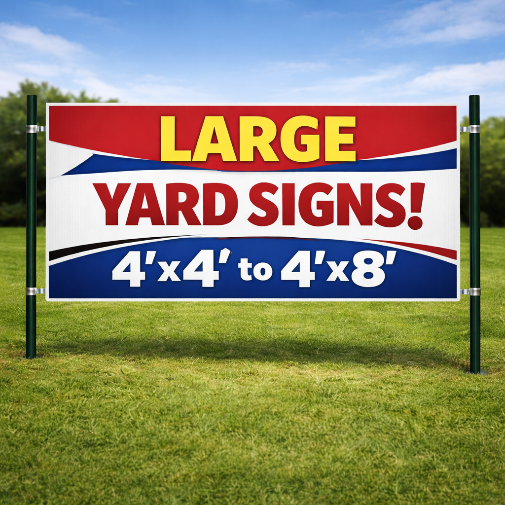Large Yard Signs 1