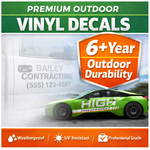 Long-Term Outdoor Vinyl Decals 1
