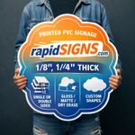 Printed PVC Signage 1