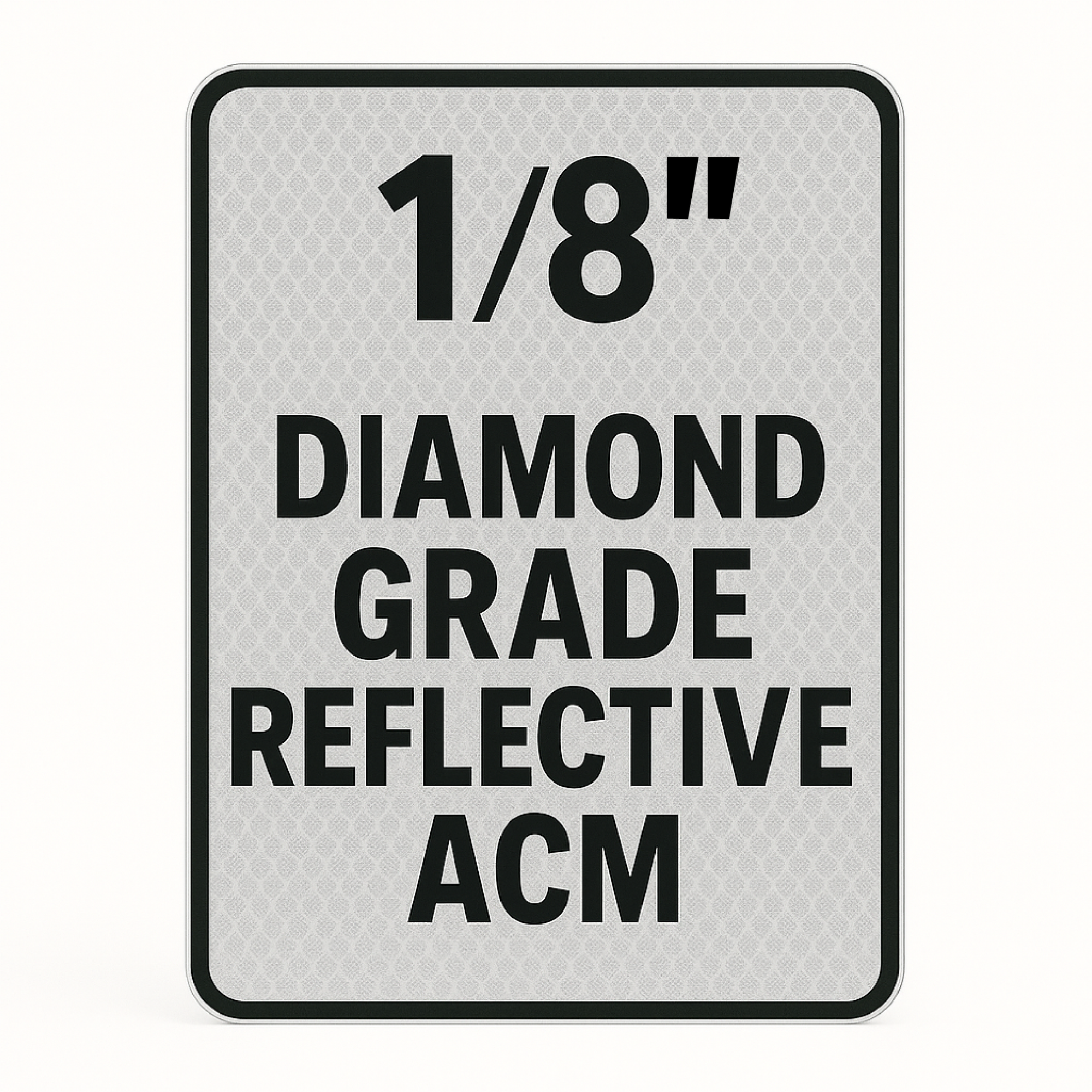 Printed Diamond Grade Reflective ACM Signs 2