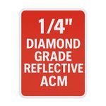 Printed Diamond Grade Reflective ACM Signs 3