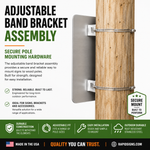 Adjustable Band Bracket Assembly 1