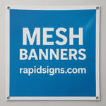 8oz Mesh Banner - Single Sided 1