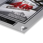 1/2" Brushed Aluminum Screw Cap Covers 3