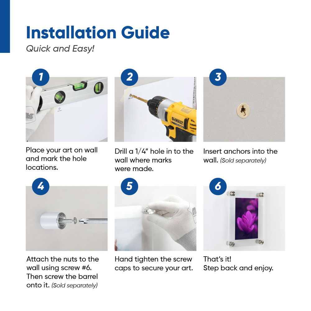 1/2"x1" Aluminum Standoff 9
