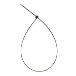 18inch UV Resistant 175lb Black ZipTie 3