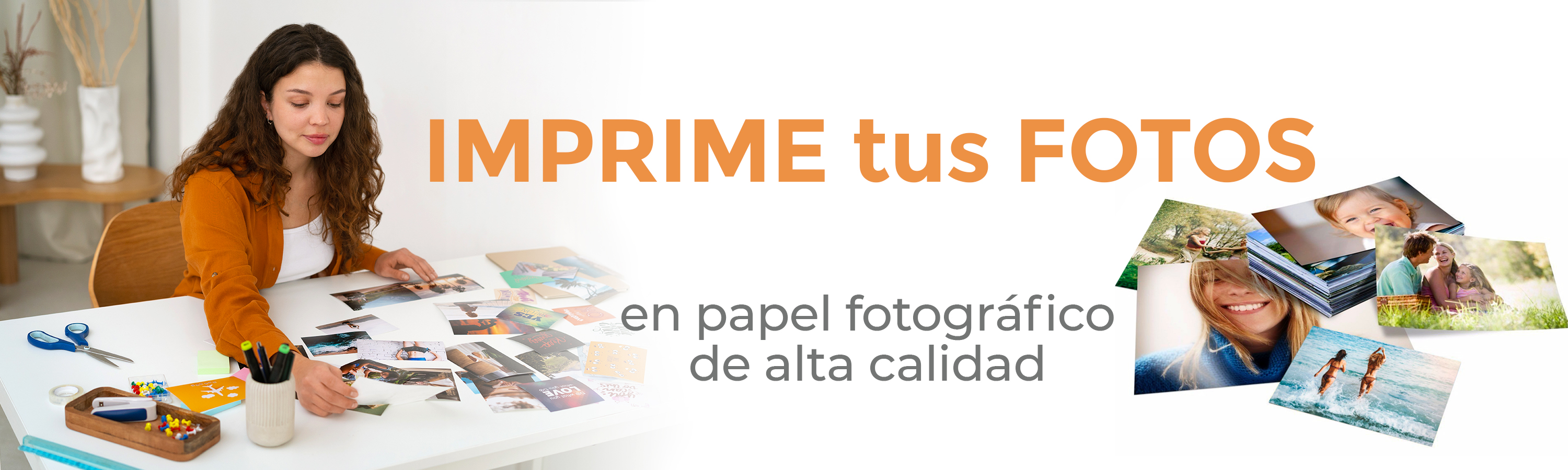 Banner Impresión de fotos