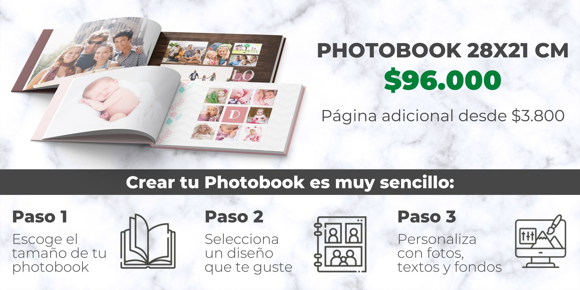 Álbum de fotos 28x21cm