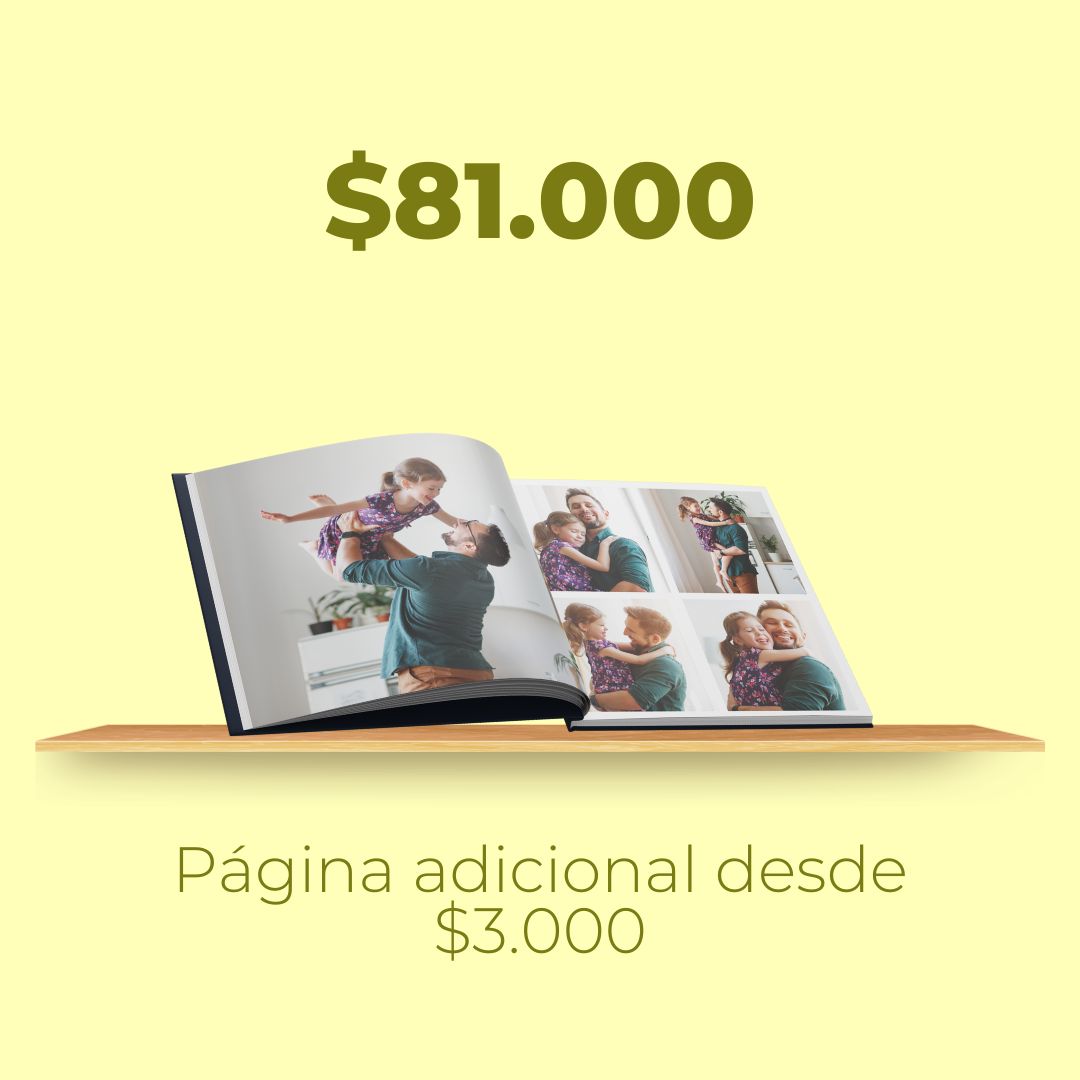 Álbum de fotos 20x20cm