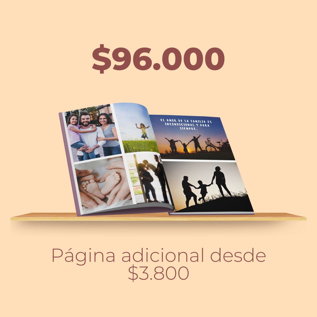 Álbum de fotos 21x28cm