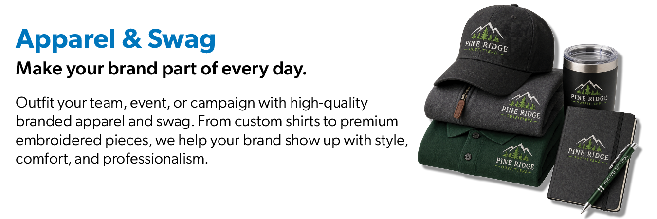 Apparel & Swag