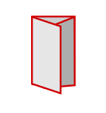 Trifold (3 Panel scored only)