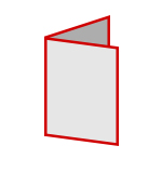 Bifold 2 Panel scored only)