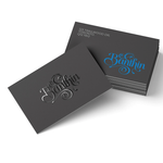Raised Spot UV Business Cards 1