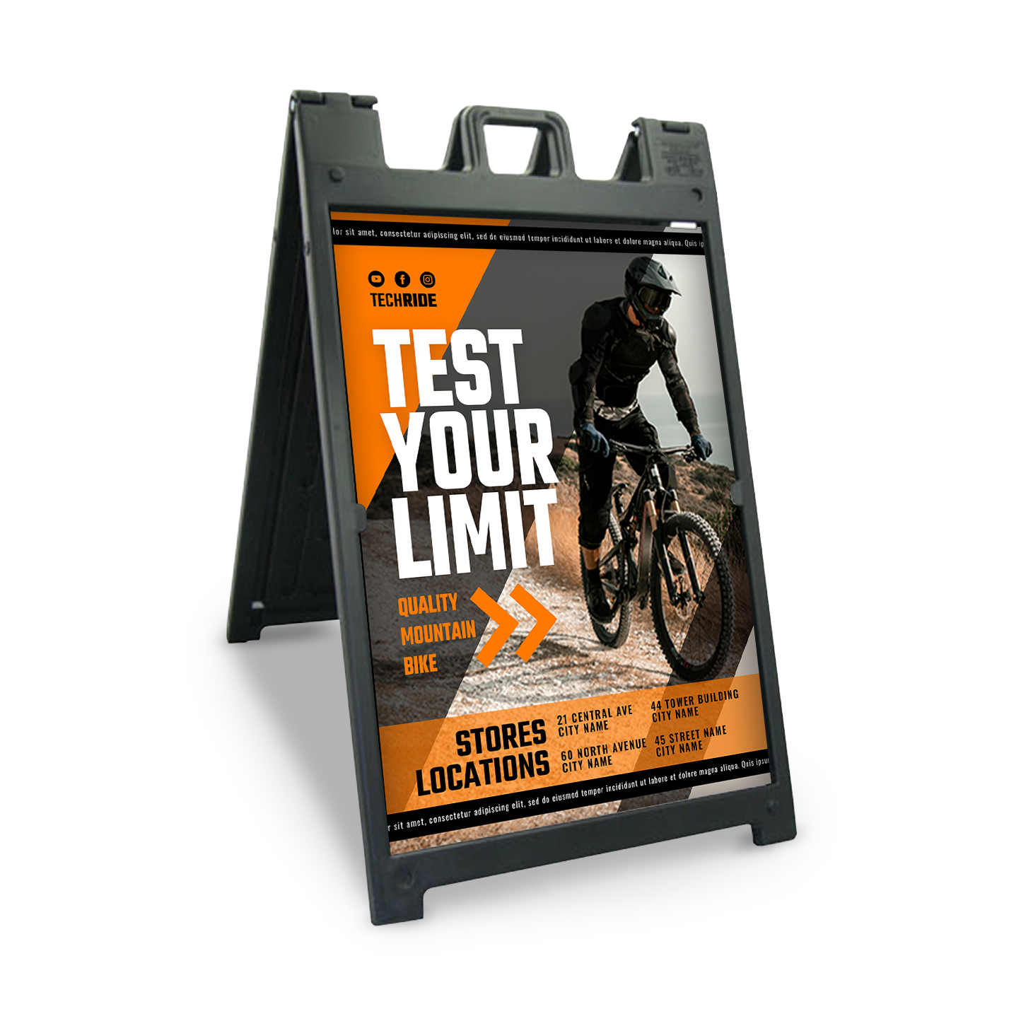 A Frame Sign 24" x 36" 1